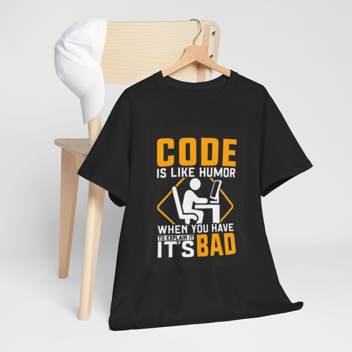 CODE IS LIKE HUMOR.